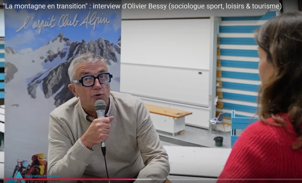 &laquo;&nbsp;Une montagne habitée&nbsp;&raquo; interview pour la&nbsp;FFCAM